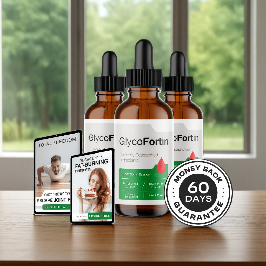 GlycoFortin - 3 Bottles + 2  Ebooks